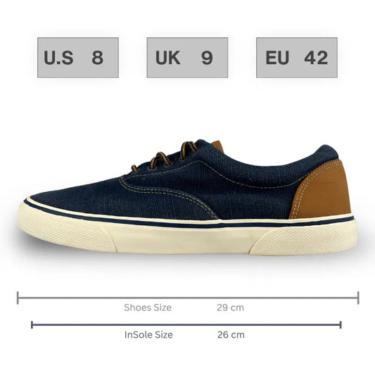 Next Navy Canvas