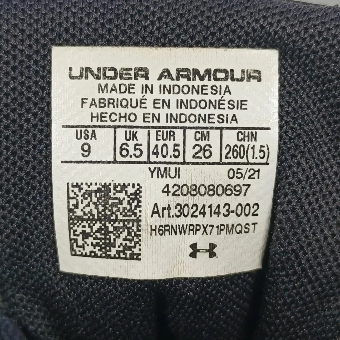 Under Armour Charged Pursuit 2 BL